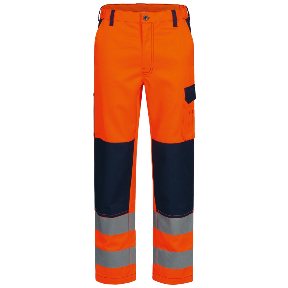 Quần bảo hộ phản quang nam Safestyle 23723 FREITAL màu cam/xanh đen