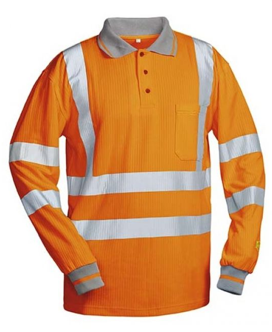 Áo thun phản quang dài tay Safestyle ANTONIO 22675 màu cam size M