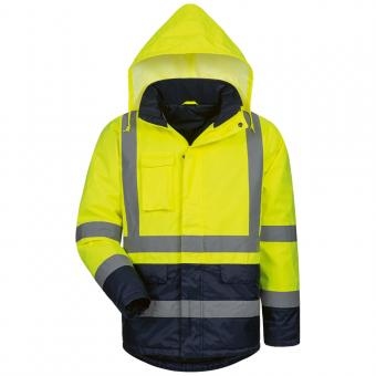 Áo khoác phản quang Parka màu vàng/xanh đen S-4XL, Safestyle 2355
