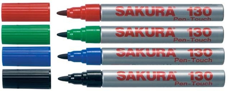 Bút sơn công nghiệp Sakura Pen-Touch 130 - Đánh dấu mọi bề mặt - Không phai