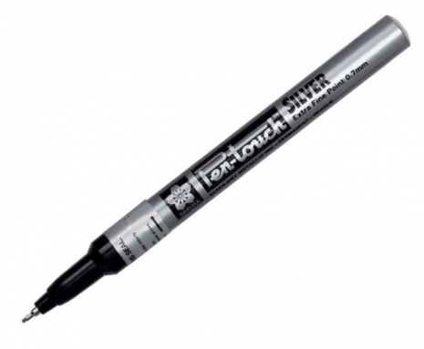 Bút sơn Sakura Pen-Touch ngòi 0.7mm màu bạc