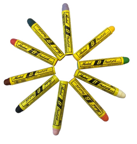 Bộ 10 bút sơn sáp đánh dấu mọi bề mặt MARKAL B Paintstik