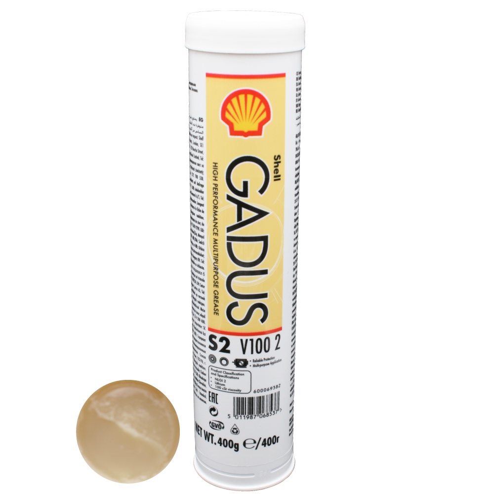 Mỡ bôi trơn Lithium đa năng Shell Gadus S2 V100 2 EP dạng tuýp 400g