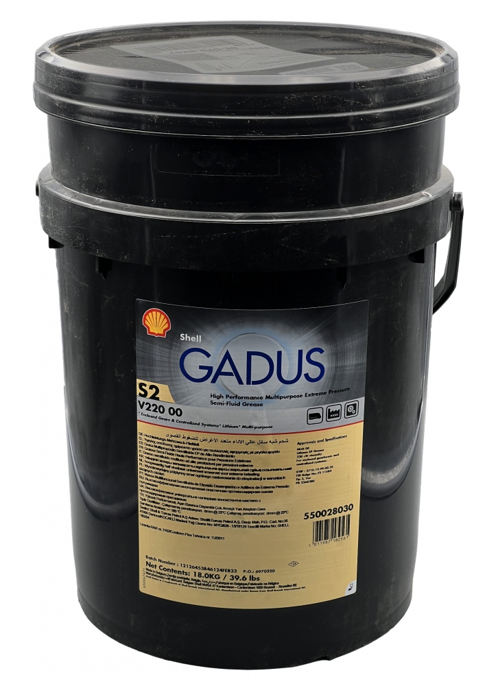 Mỡ bôi trơn đa dụng chịu cực áp Shell Gadus S2 V220 00 18kg