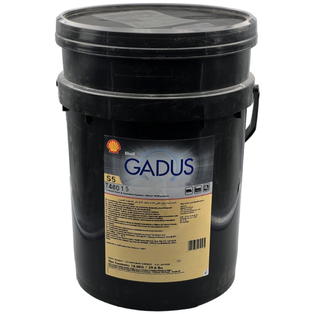 Mỡ bôi trơn đa năng chịu tải nặng Shell Gadus S5 T460 1.5 xô 18 kg