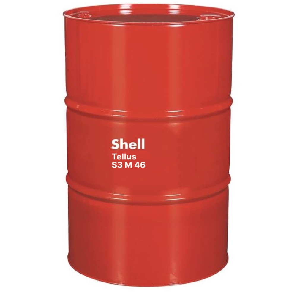 Dầu thủy lực hiệu suất cao không chứa kẽm Shell Tellus S3 M 46 phuy 209L