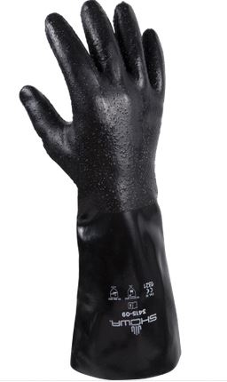 Găng tay bảo hộ chống hóa chất Neoprene Showa 3415 dài 355 mm