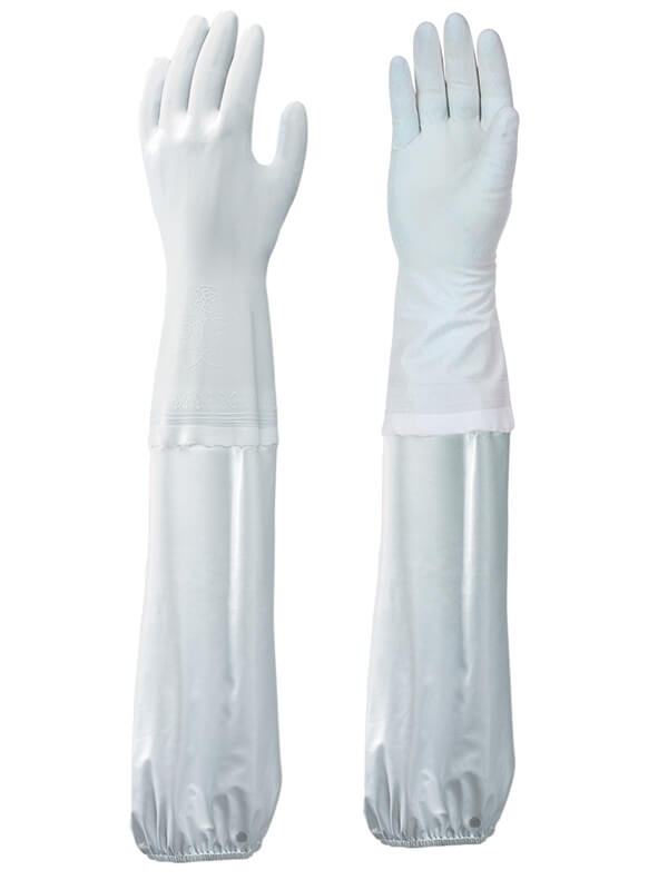 Găng tay bảo hộ hóa chất Showa BO710 cánh tay dài siêu mỏng 60 cm
