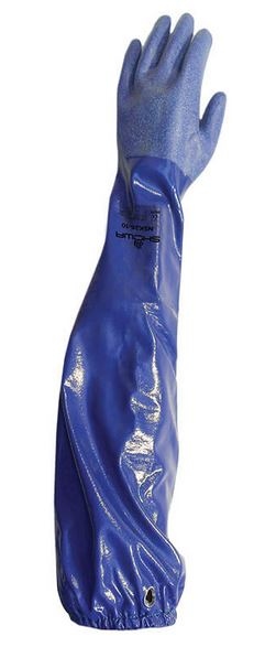 Găng tay chống hóa chất Nitrile Showa NSK 26 dài 650mm