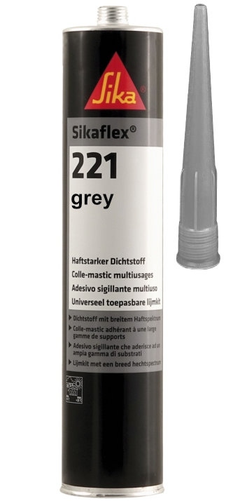 Keo dán trám khe Polyurethane đa năng Sikaflex 221 màu xám 300ml