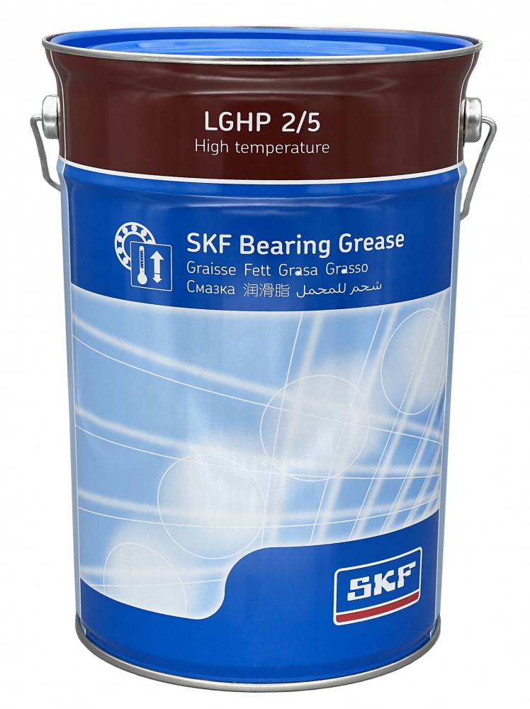 Mỡ bôi trơn vòng bi chịu nhiệt độ cao cho động cơ điện SKF LGHP 2/5 5kg