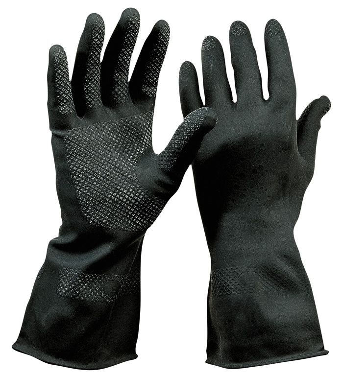 Găng tay bảo hộ hóa chất Neoprene Solidstar 1362 màu đen size 7-10
