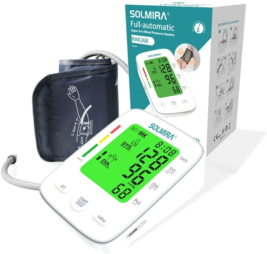 Máy đo huyết áp điện tử bắp tay thông minh cho nhà ở SOLMIRA® RAK268