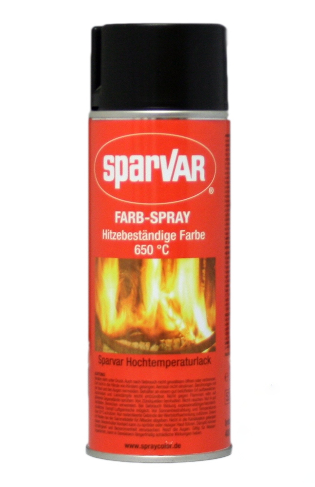 Sơn xịt chịu nhiệt Sparvar 400ml - Chịu nhiệt lên đến 650°C