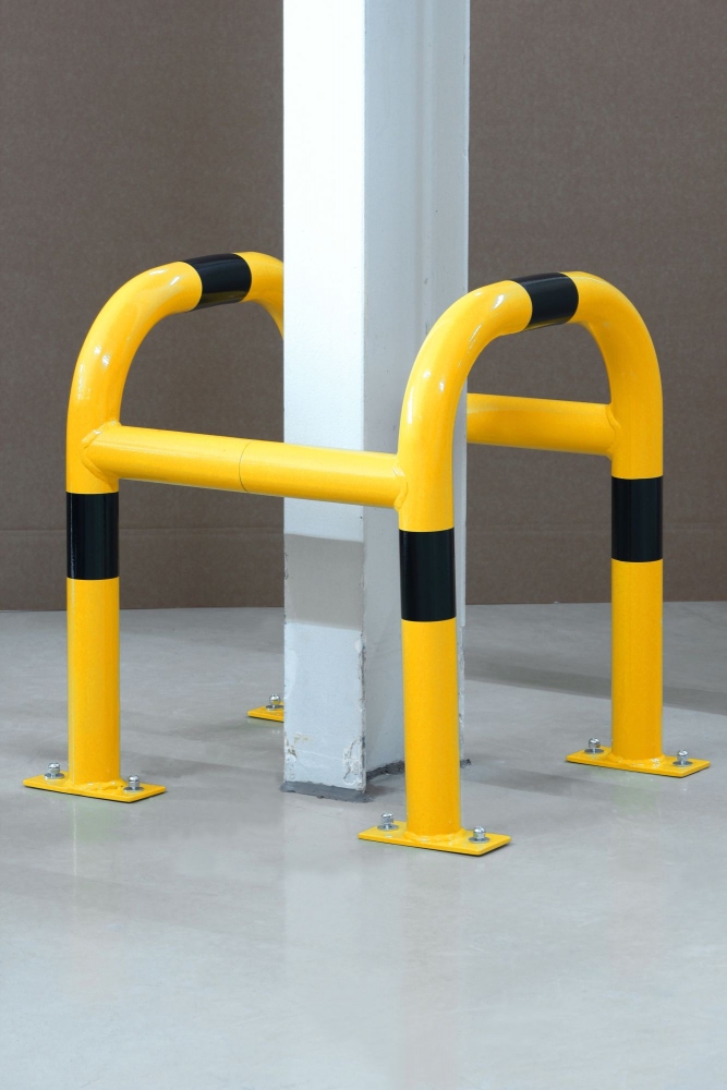 Trụ bảo vệ Crash Stop SRR-500, thép, màu vàng, tối đa 40x40 cm