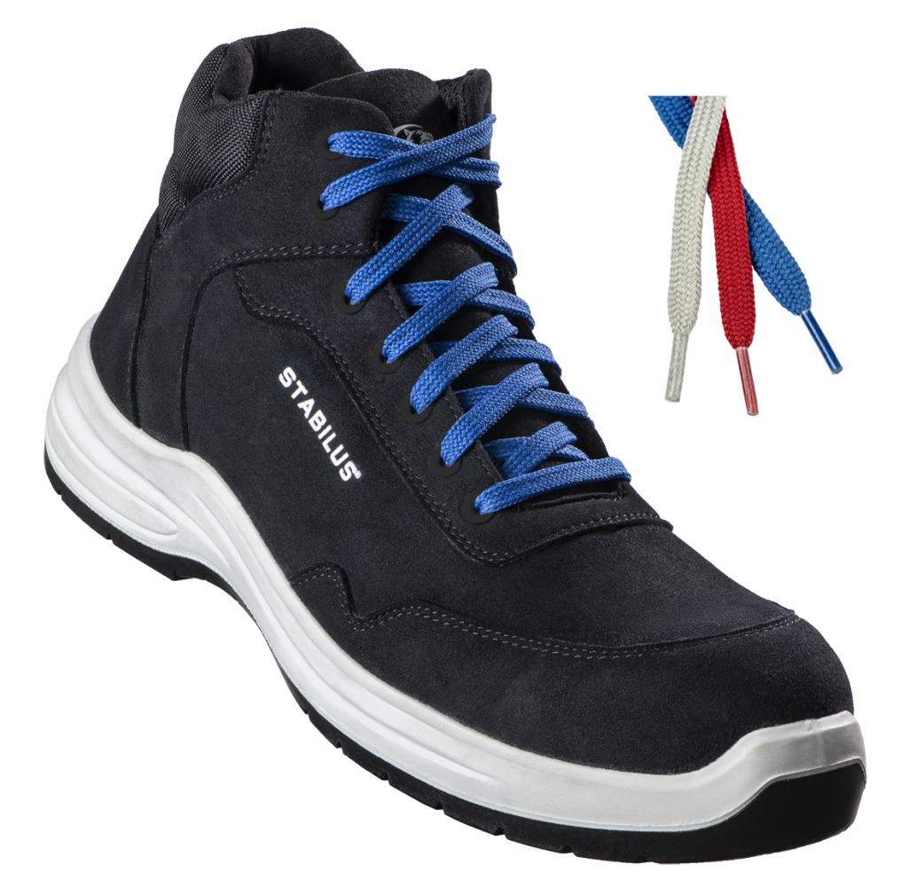 Giày bảo hộ Stabilus 7330 JORDEN MID BLACK tiêu chuẩn S3 màu đen size 39-48