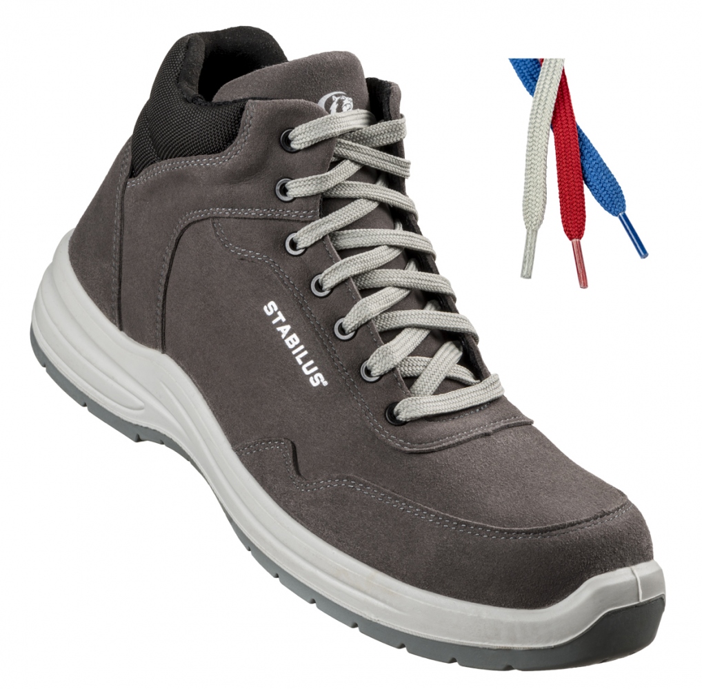Giày bảo hộ Stabilus 7332 JORDEN MID ANTHRA tiêu chuẩn S3 màu xám size 39-48