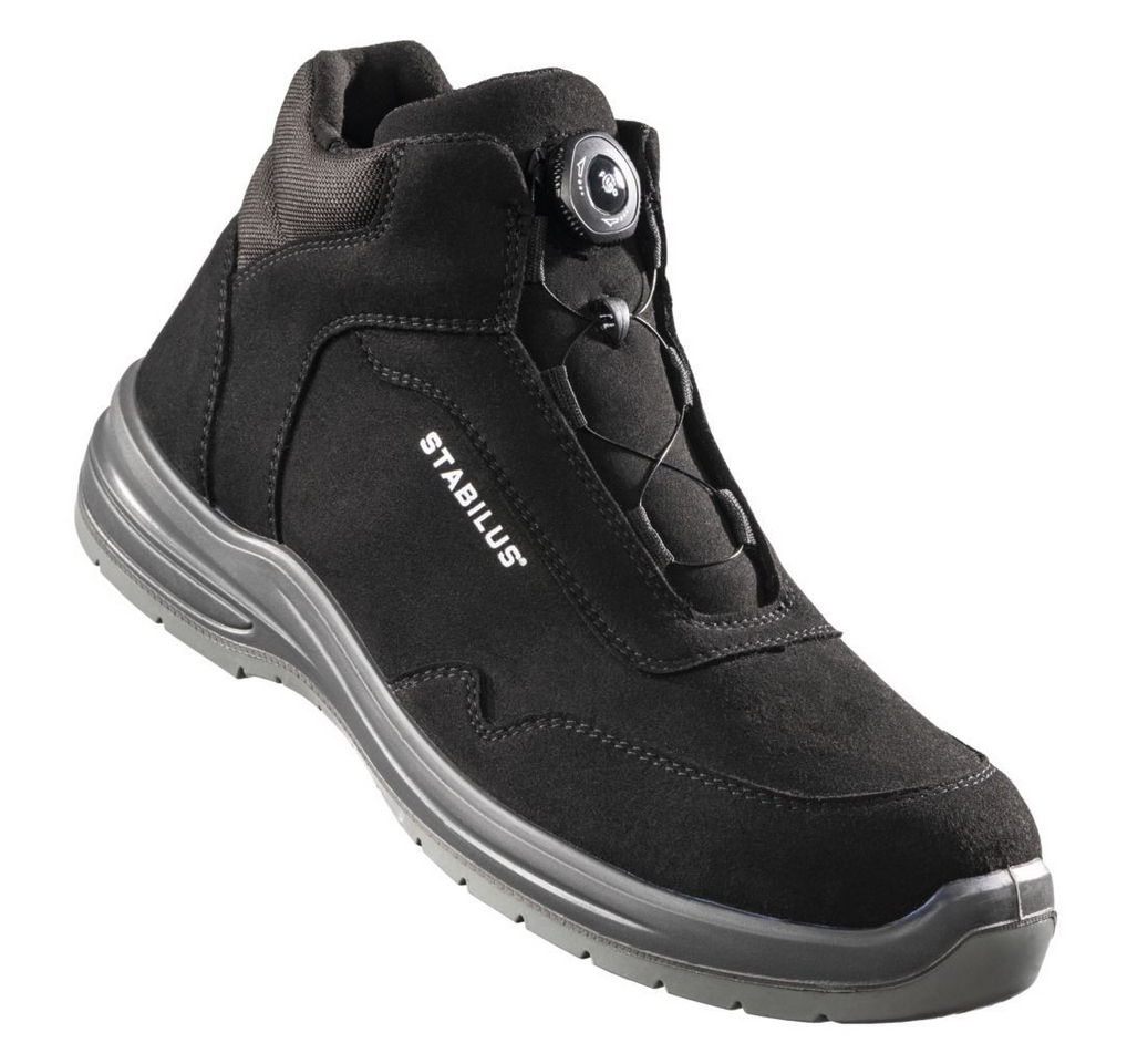 Giày bảo hộ Stabilus 73361 JORDEN MID BLACK TWIST tiêu chuẩn S3