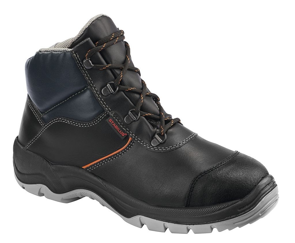 Giày bảo hộ cao cổ Stabilus 8330 BASIC SPORT & BAU tiêu chuẩn S3 màu đen