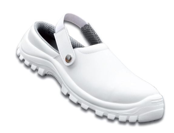 Giày sục bảo hộ Himalayan 9110 CLEAN tiêu chuẩn SB màu trắng size 35-47
