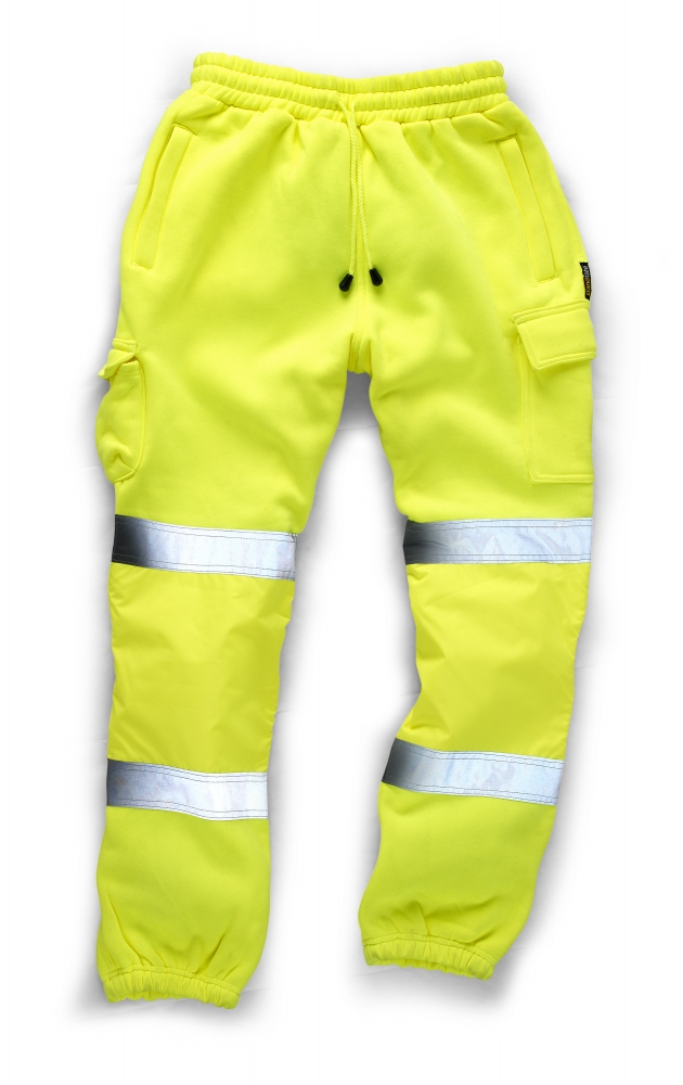 Quần nỉ chạy bộ phản quang Standsafe HV021 màu vàng