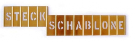 Bộ khuôn dập chữ rời khớp nối 92 món, bằng đồng - Chữ cái A-Z + chữ số 0-9
