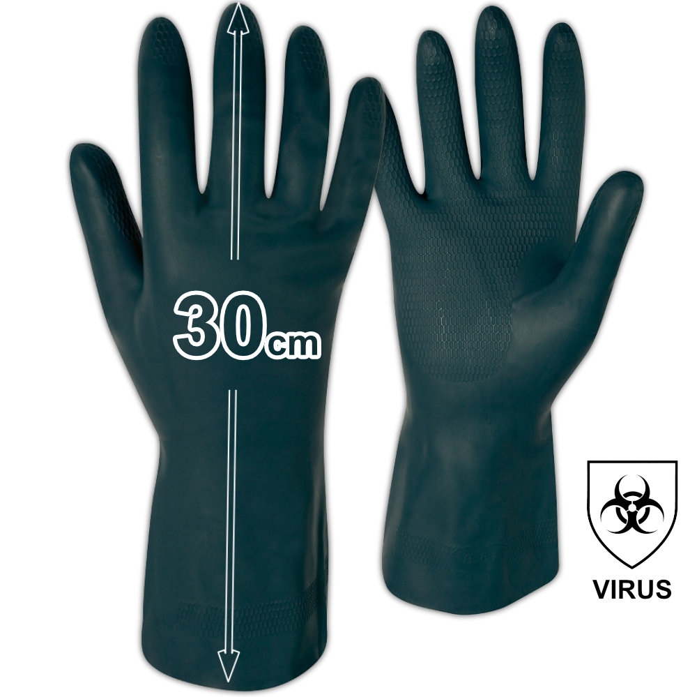 Găng tay bảo hộ hóa chất Neoprene Stronghand 0455 Freeman dài 30cm