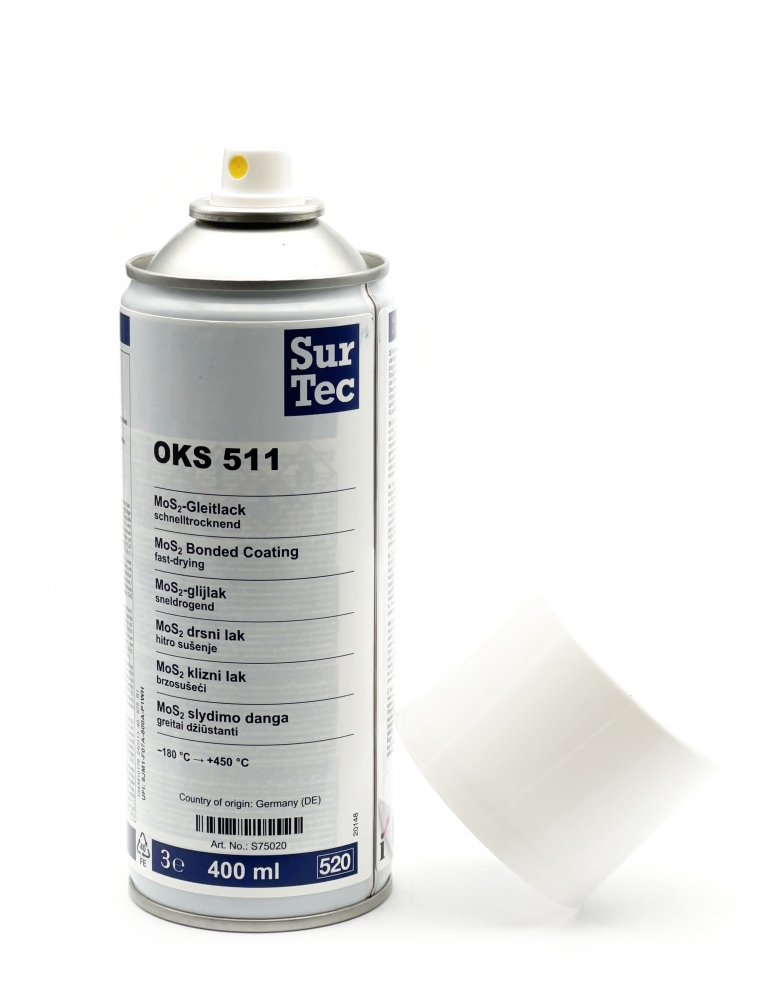 Chai xịt bôi trơn khô MoS2 OKS 511 nhanh khô 400ml