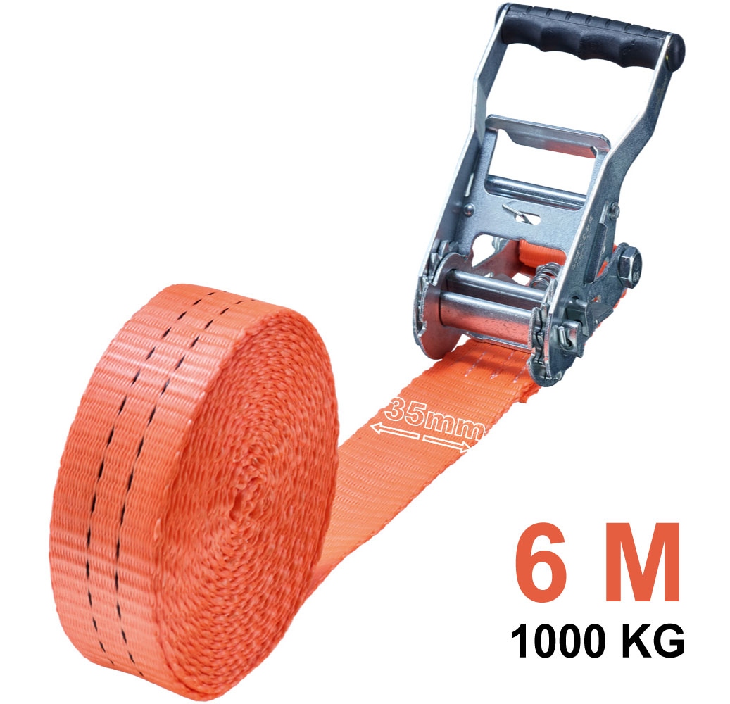 Dây tăng đơ chằng hàng Tector 84506/6M 1000/2000 kg, 35mm x 6m