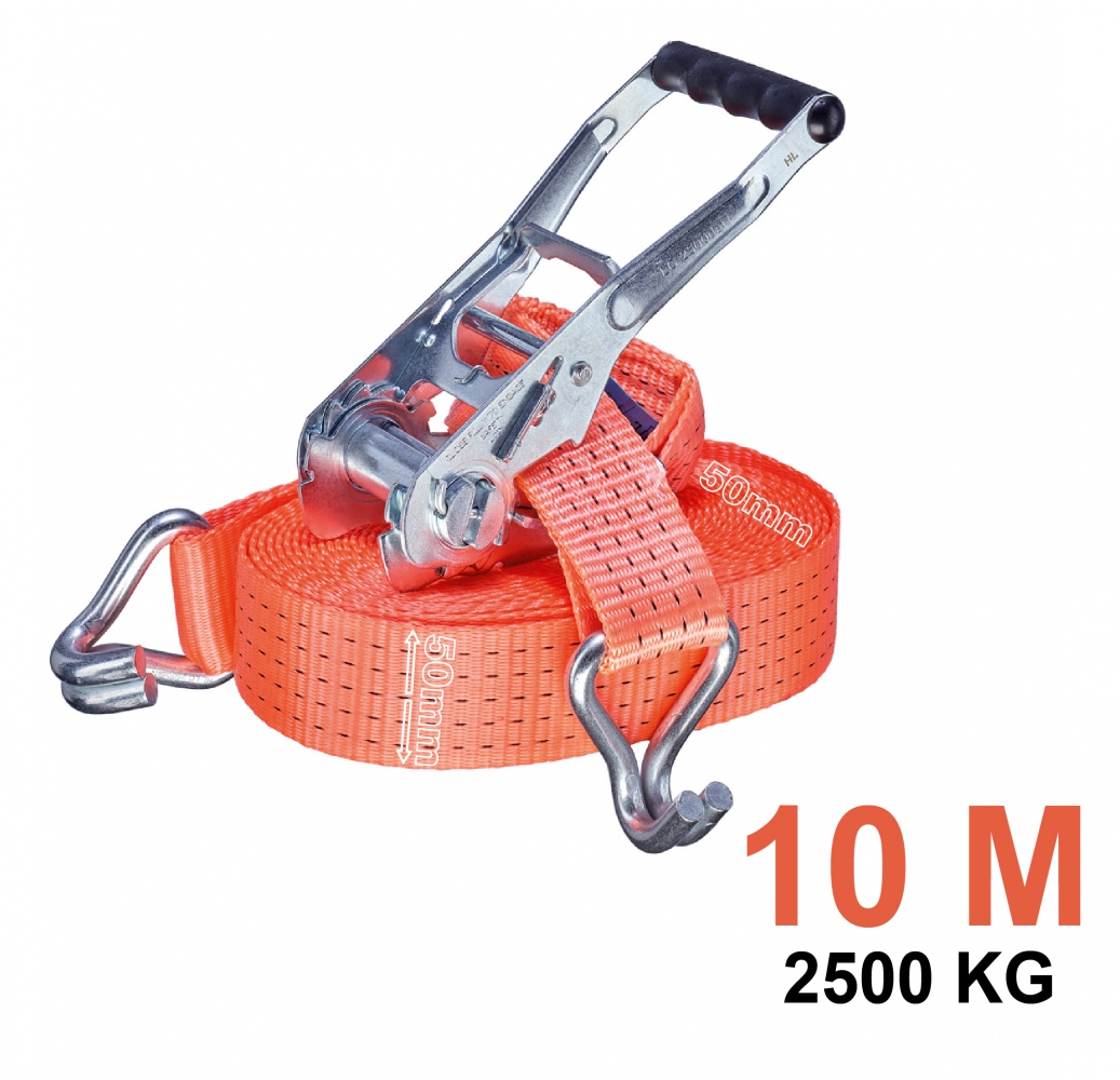 Dây tăng đơ chằng hàng Tector 84514 móc J kép 50mm x 10m