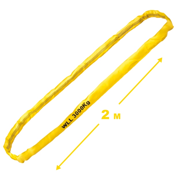 Dây cẩu tròn Tector 84524 màu vàng 3000kg - 2m