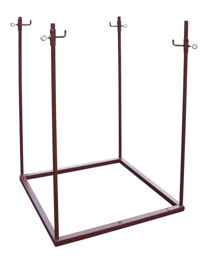 Khung thép Big Bag Tector 84798 có thể điều chỉnh độ cao 1.01x1.01x1.40m