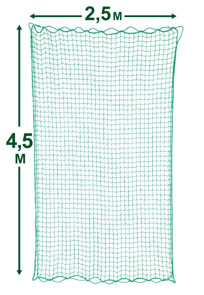 Lưới chặn hàng cho rơ moóc 2.5 x 4.5 M, Tector 84560