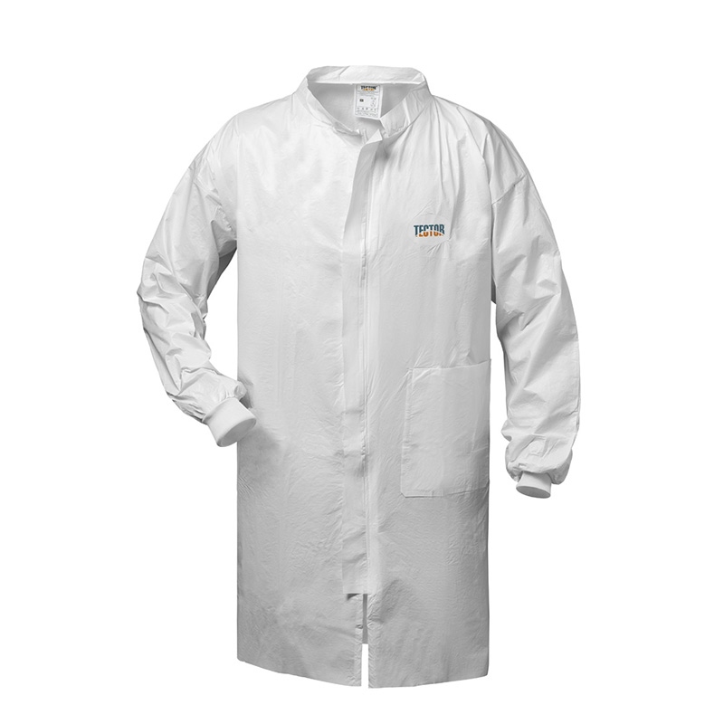 Áo choàng bảo hộ Tector 2995 STEINTOR Lab màu trắng có túi size S-XXXL