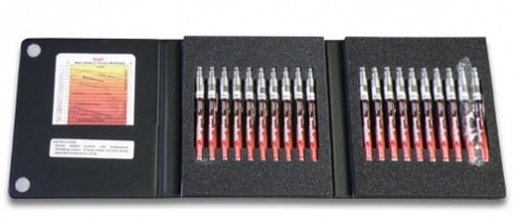 Bộ kit thử nghiệm Tempilstik gồm 20 bút đo nhiệt độ từ 52°C đến 427°C