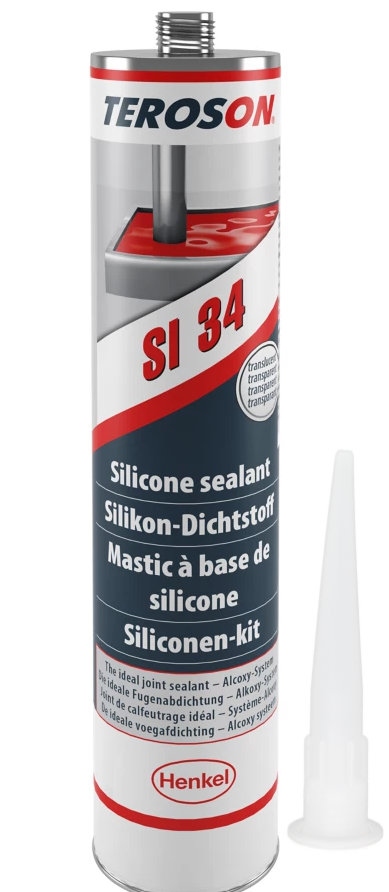 Keo silicone Teroson SI 34 dạng ống trong suốt 300ml