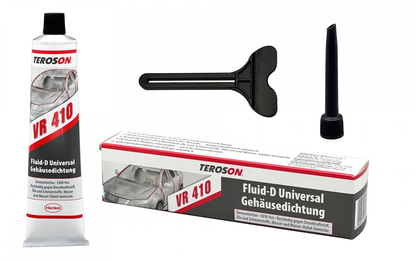 Keo dán mặt bích Teroson VR 410 TB Fluid-D dạng lỏng tuýp 200ml