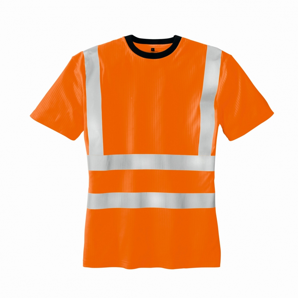 Áo thun phản quang thiết kế hiện đại SteXXor 7009 HOOGE màu cam S–3XL