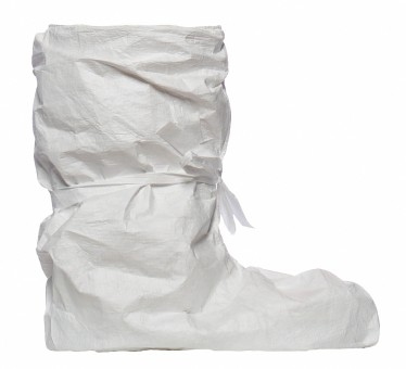 Bọc giày cao cổ chống trượt DuPont Tyvek 500 POBA màu trắng Category 3