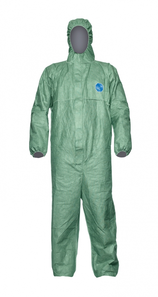Quần áo bảo hộ Tyvek® 500 Xpert Loại 3 màu xanh lá cây
