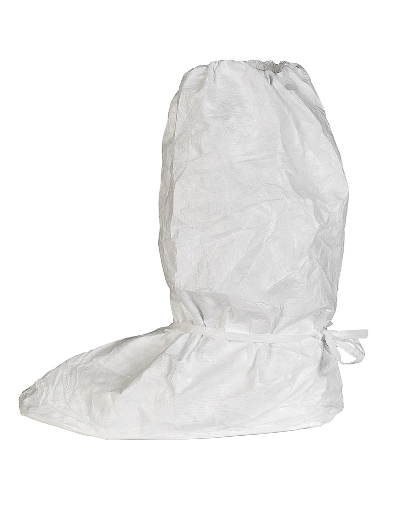Ủng bọc giày cao cổ Tyvek ISOCLEAN IC458B00 màu trắng cấp độ bảo vệ Cat. III PB6