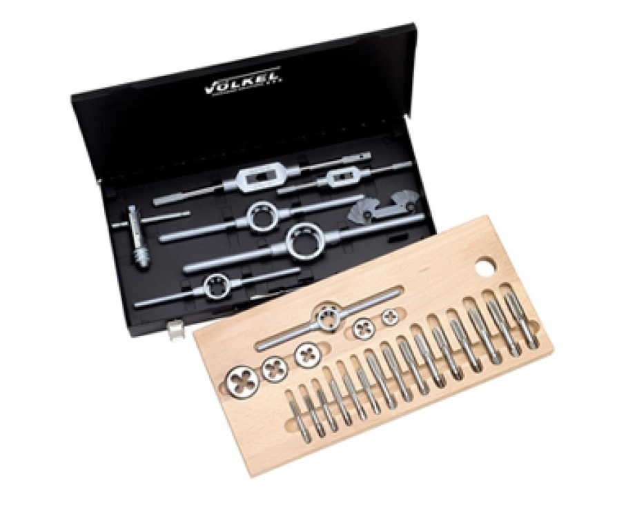 VÖLKEL 48006 Bộ taro tay và bàn ren M 3 - M 24