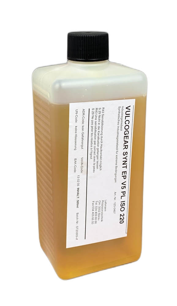 Mỡ bôi trơn tổng hợp VULCOGEAR SYNT EP V5 PL ISO220 500ml