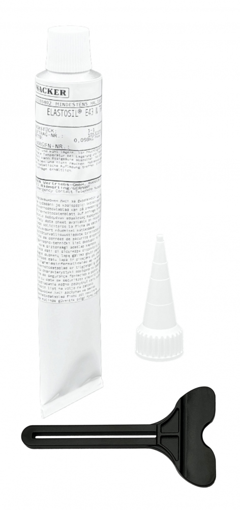 Cao su Silicone Wacker Elastosil E43 N RTV-1 dùng cho ngành thực phẩm 90ml