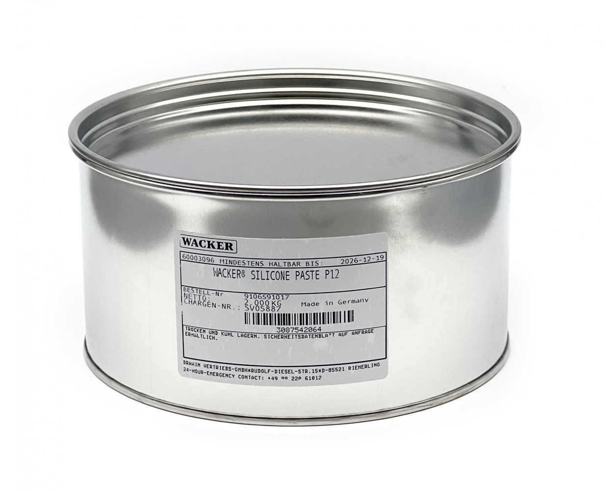 Keo tản nhiệt Wacker P12 hũ 2kg
