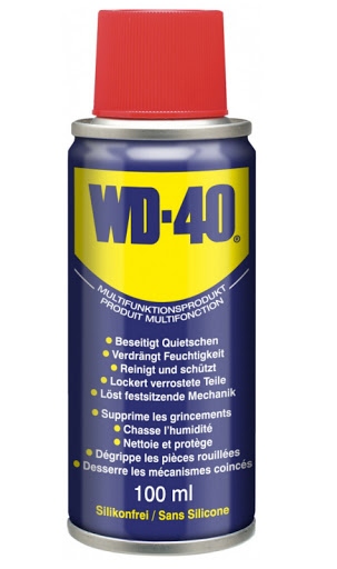 Bình xịt dầu chống rỉ sét đa năng WD-40 Classic 100ml kèm vòi xịt kéo dài