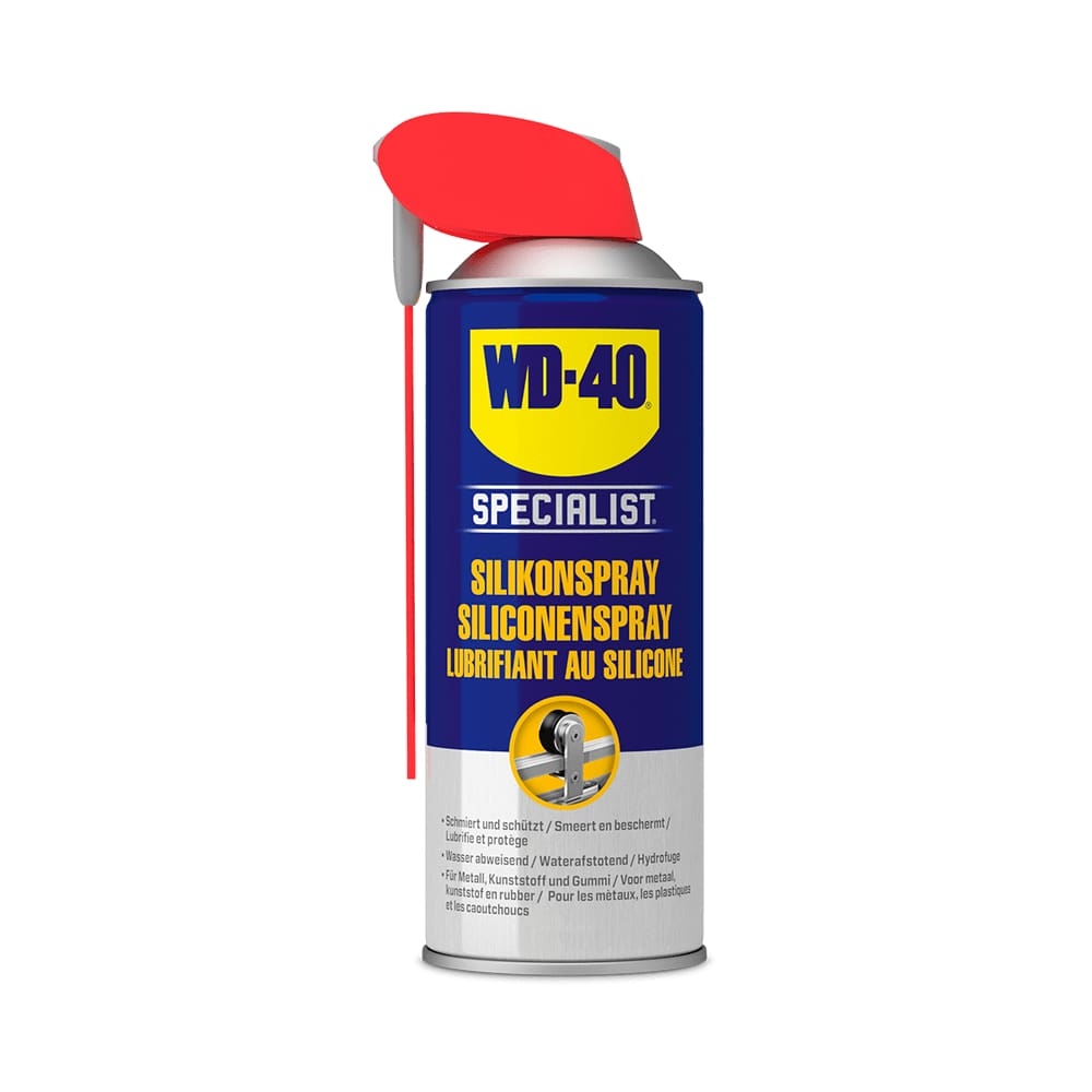 Chai xịt bôi trơn Silicone cao cấp WD-40 Specialist dành cho mọi bề mặt 400ml vòi phun thông minh Smart Straw