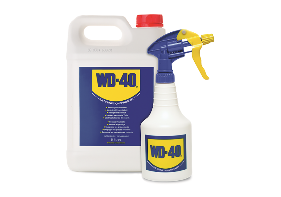 Bình xịt WD-40 dung tích 5 lít + Bình xịt rỗng 600 ml chuyên dụng