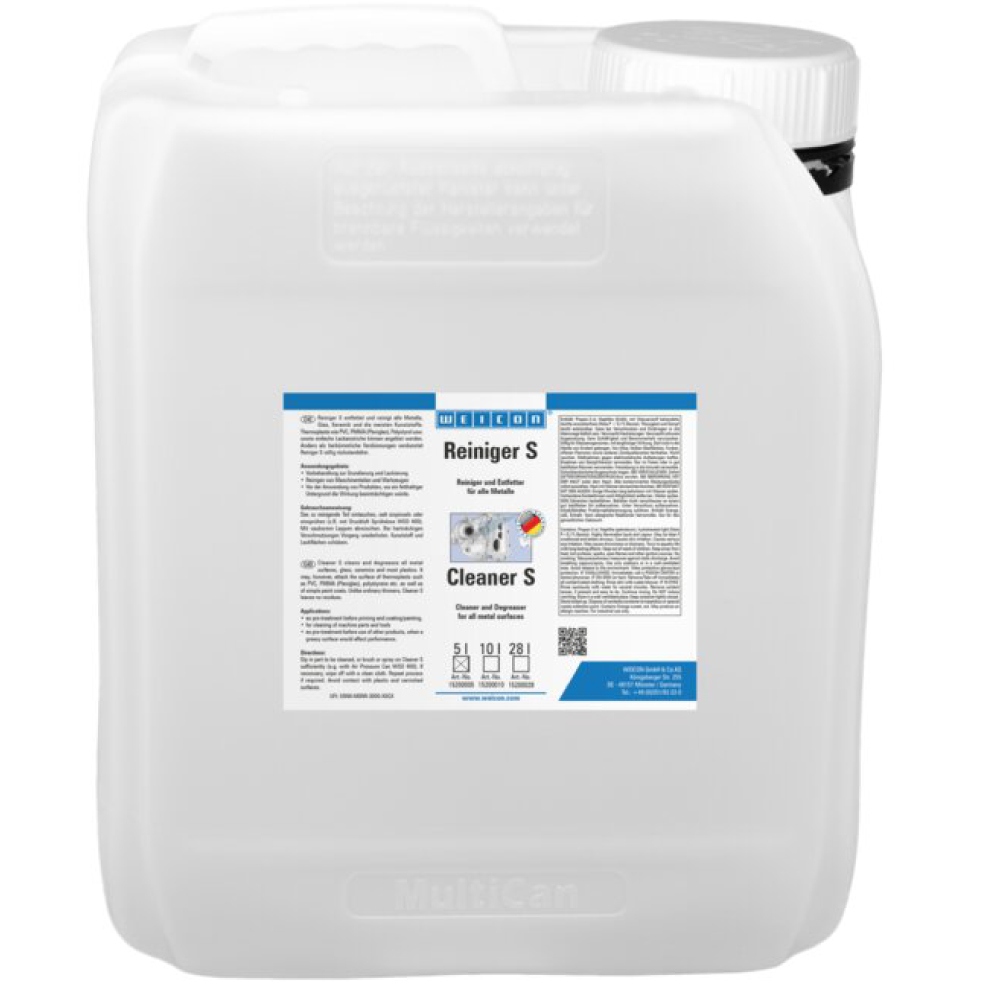 Weicon Cleaner S Chất tẩy rửa bôi trơn chuyên dụng cho kim loại và nhựa 5L
