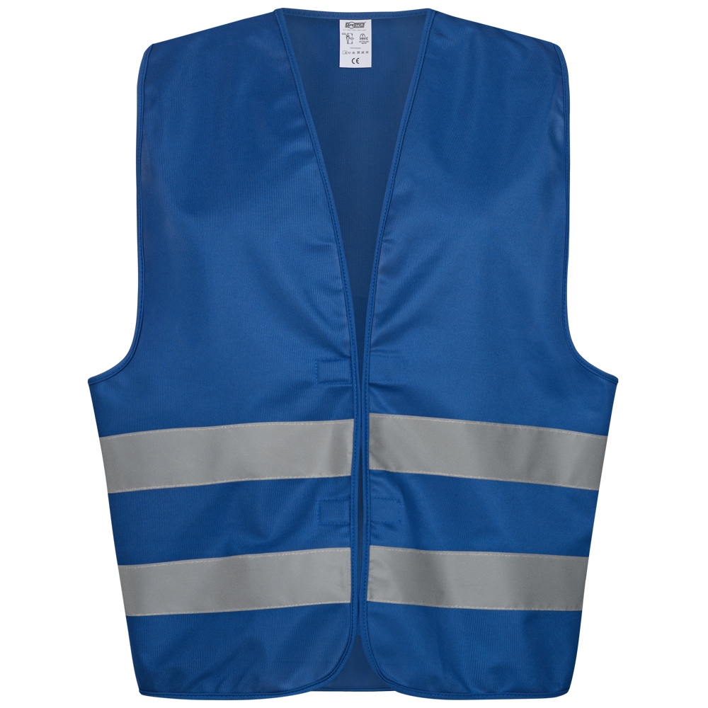 Áo phản quang màu xanh dương chất liệu Polyester tiêu chuẩn EN17353 TYP B3 Safestyle 22662